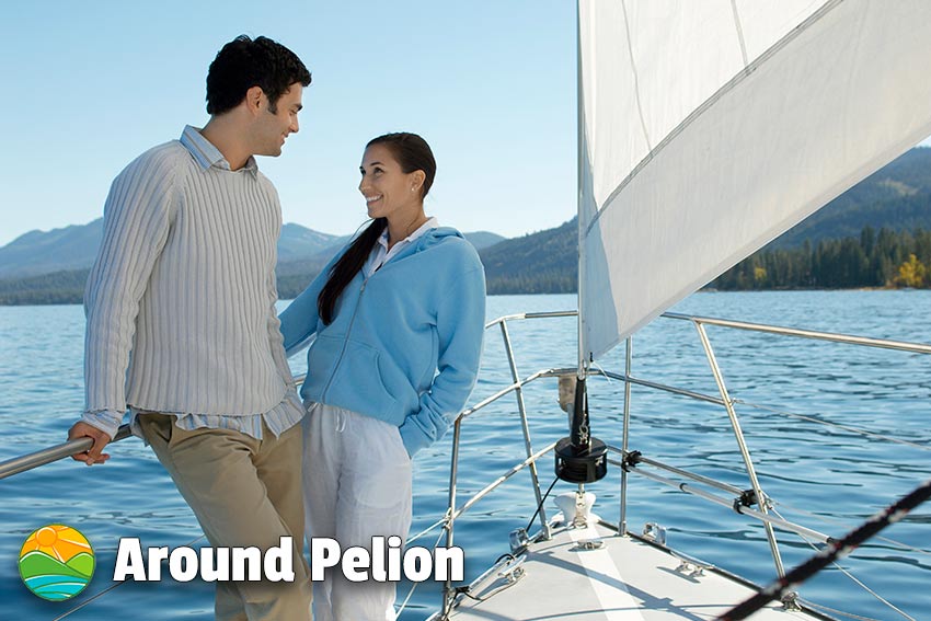 Sailing in Pelion